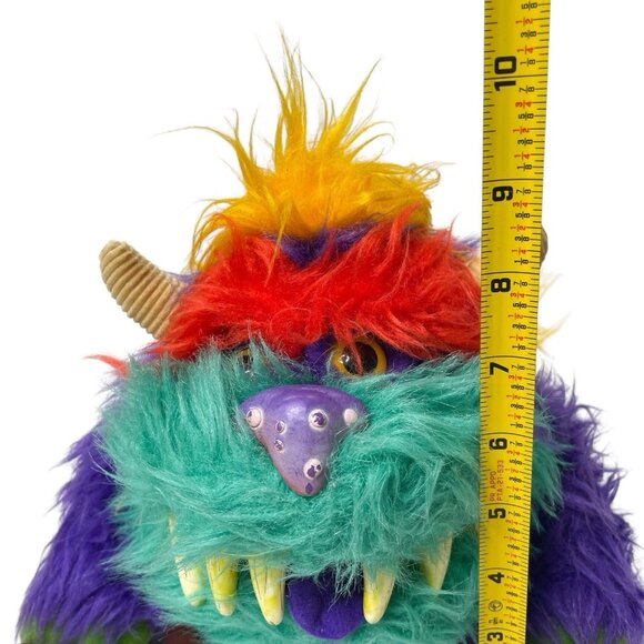 Vintage Original 1986 Amtoy My Monster Pet Rark Hand Puppet Plush NO Cuffs - Picture 12 of 12